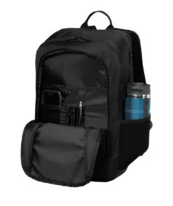 Port Authority City Backpack 9 Port Authority City Backpack -Thread Logic Store 10439 Black 4 BG222BlackLeftProp 1200W