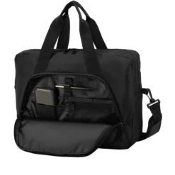 Port Authority City Briefcase -Thread Logic Store 10441 Black 4 BG322BlackLeftProp 1200W