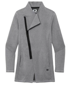 OGIO Ladies Transition Full-Zip 6 OGIO Ladies Transition Full-Zip -Thread Logic Store 10500 PetrolGreyHe 5 LOG821PetrolGreyHeFlatFront 1200W