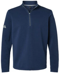 Adidas Spacer Quarter-Zip Pullover -Thread Logic Store 107306 f fm