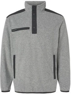 DRI Duck Ranger Melange Fleece Pullover -Thread Logic Store 108056 f fm