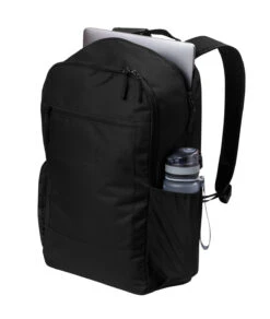 Port Authority Daily Commute Backpack -Thread Logic Store 10980 Black 6 BG226BlackFlatLeftprop 1200W