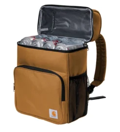 Carhartt Backpack 20-Can Cooler 14 Carhartt Backpack 20-Can Cooler -Thread Logic Store 10992 CarharttBr 6 CT89132109CarharttBrFlatLeftProp 1200W
