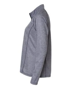 Adidas Ladies Space Dyed Quarter-Zip Pullover -Thread Logic Store 109986 d fm