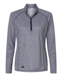 Adidas Ladies Space Dyed Quarter-Zip Pullover -Thread Logic Store 109986 f fm 7b00127f 692c 4c71 ace2 3af781c0ed7d