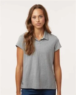 Adidas Ladies Blend Polo 34 Adidas Ladies Blend Polo -Thread Logic Store 111850 omf fm