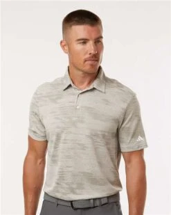 Adidas Ultimate365 Textured Stripe Polo 24 Adidas Ultimate365 Textured Stripe Polo -Thread Logic Store 112837 omf fm