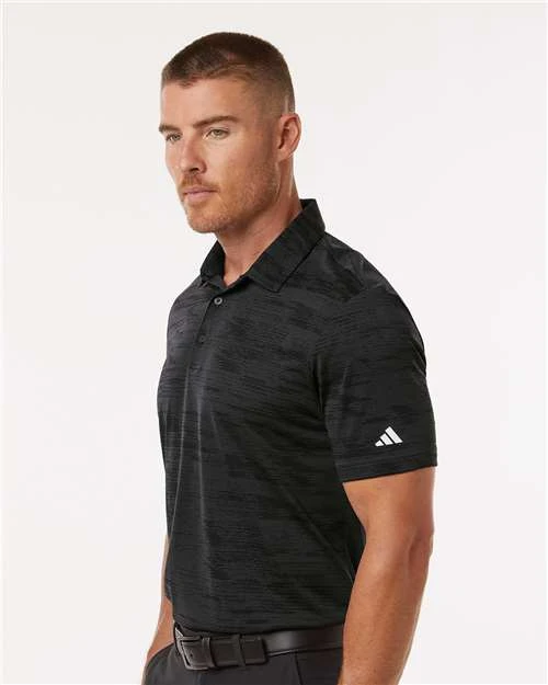 Adidas Ultimate365 Textured Stripe Polo 16 Adidas Ultimate365 Textured Stripe Polo - Image 16