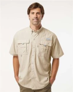 Columbia PFG Bahama II Short Sleeve Shirt 39 Columbia PFG Bahama II Short Sleeve Shirt -Thread Logic Store 112936 omf fm