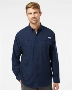 Columbia PFG Tamiami II Long Sleeve Shirt -Thread Logic Store 112952 omf fm