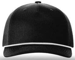 Richardson Five Panel Trucker With Rope -Thread Logic Store 112FPR FRONT