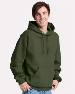 Jerzees Rugged Hooded Sweatshirt -Thread Logic Store 115091 omf fm