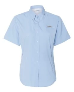 Columbia Ladies PFG Tamiami II Short Sleeve Shirt 36 Columbia Ladies PFG Tamiami II Short Sleeve Shirt -Thread Logic Store 115612 f fm