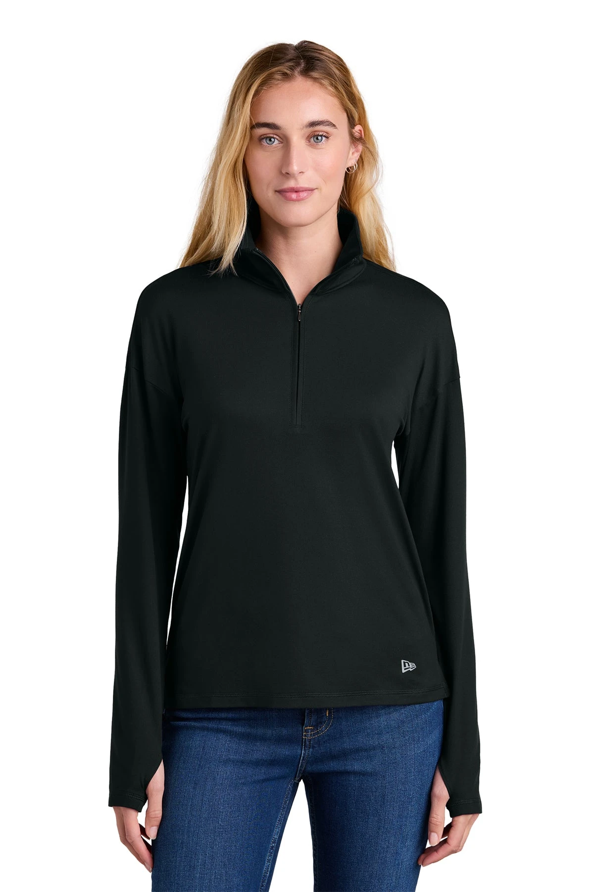 New Era Ladies Power 1/2-Zip 3 New Era Ladies Power 1/2-Zip - Image 3