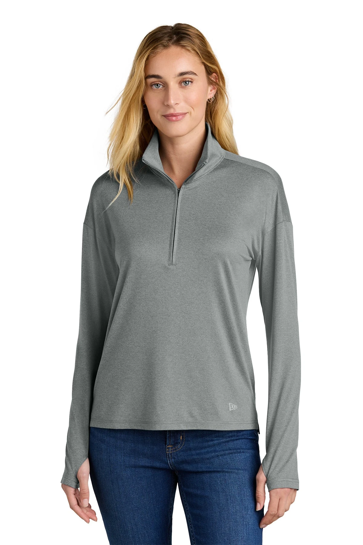 New Era Ladies Power 1/2-Zip 5 New Era Ladies Power 1/2-Zip - Image 5