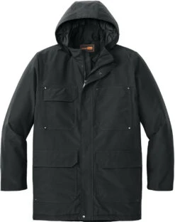 CornerStone Elements Insulated Parka -Thread Logic Store 1200W 46875 Black 5 CSJ10BlackFlatFront