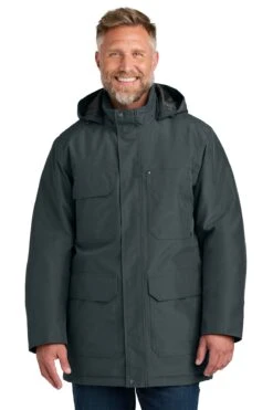 CornerStone Elements Insulated Parka -Thread Logic Store 1200W 46875 IronGrey 0 CSJ10IronGreyModelFront
