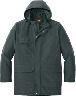 CornerStone Elements Insulated Parka -Thread Logic Store 1200W 46875 IronGrey 5 CSJ10IronGreyFlatFront