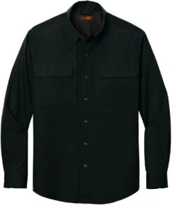 CornerStone Long Sleeve Select Tactical Shirt 12 CornerStone Long Sleeve Select Tactical Shirt -Thread Logic Store 1200W 47080 Black 12 CSW176BlackFlatFront