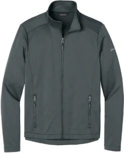 Eddie Bauer Smooth Mid Layer Fleece Full-Zip -Thread Logic Store 1200W 47173 IronGate 5 EB2460IronGateFlatFront