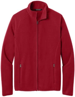 Port Authority C-FREE Raglan Fleece -Thread Logic Store 1200W 47185 RichRed 12 F700RichRedFlatFront1