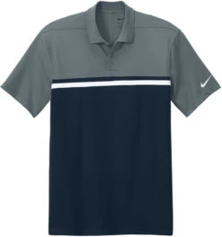 Nike Dri-FIT Victory Colorblock Polo -Thread Logic Store 1200W 48973 CoolGNvW 12 NKFQ3968CoolGNvWFlatFront