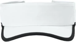 Sport-Tek Repeat Visor -Thread Logic Store 1200W 54591 WhiteBlk 1 STC57WhiteBlkHatStraight
