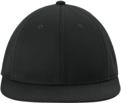 Sport-Tek Pro-Cut Stretch-Tek Cap -Thread Logic Store 1200W 54593 Black 1 STC64BlackHatStraight