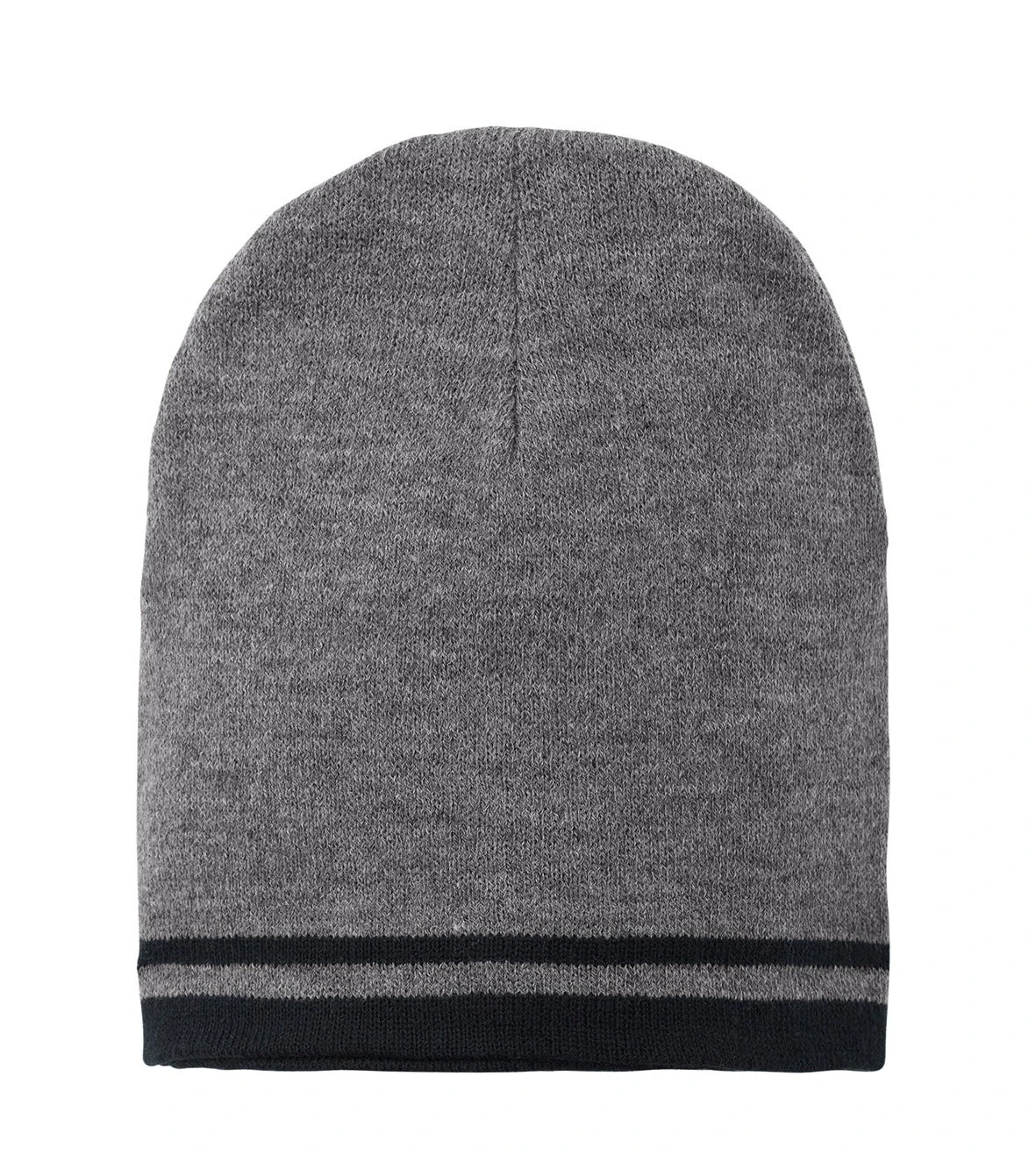 Port & Company Fine Knit Skull Cap With Stripes 3 Port & Company Fine Knit Skull Cap With Stripes - Image 3