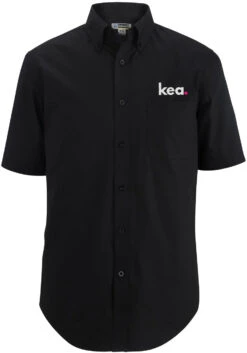 Edwards Short Sleeve Stretch Poplin Shirt