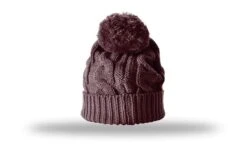 OUTLET-Richardson Chunk Twist Knit Beanie W/ Cuff & Pom -Thread Logic Store 141 BACK d53d678e 0c51 46ac ae97 85ea492f0c9b