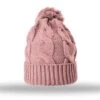 OUTLET-Richardson Chunk Twist Knit Beanie W/ Cuff & Pom