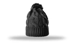 Richardson Chunk Twist Knit Beanie W/ Cuff & Pom -Thread Logic Store 141 FRONT 3b6495cb 6962 4f98 bfdb 0ce652e129fa
