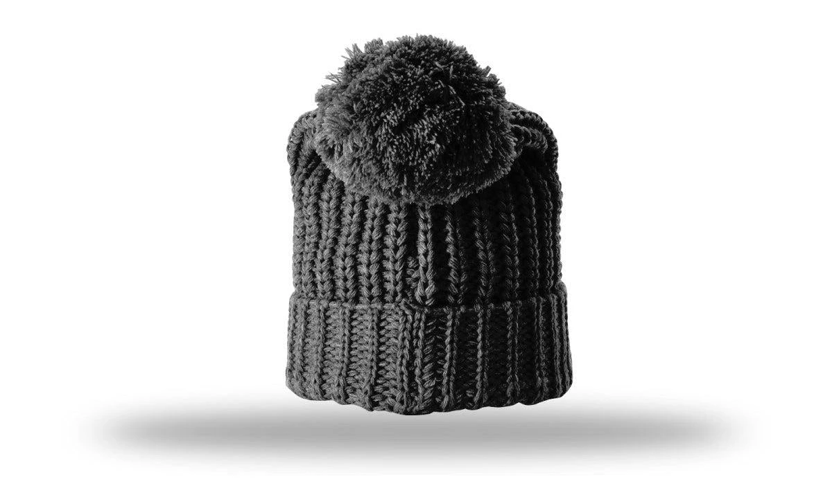 Richardson Chunk Cable Beanie W/ Cuff & Pom 14 Richardson Chunk Cable Beanie W/ Cuff & Pom - Image 14