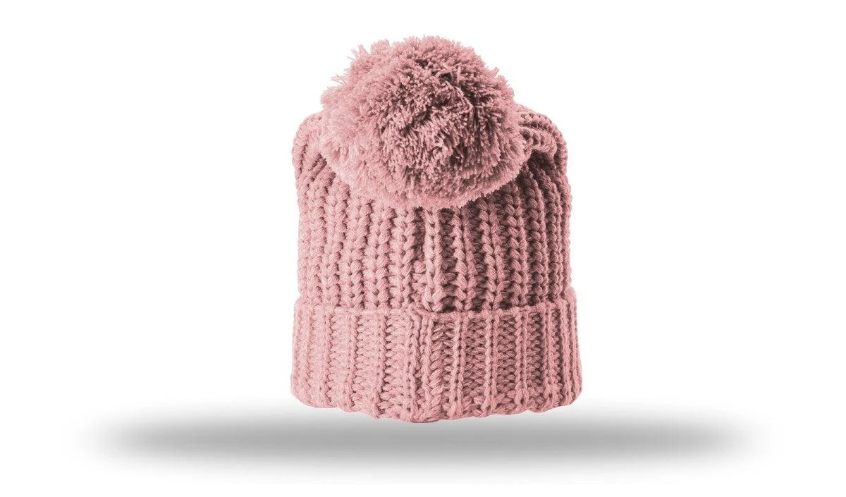 Richardson Chunk Cable Beanie W/ Cuff & Pom 19 Richardson Chunk Cable Beanie W/ Cuff & Pom - Image 19