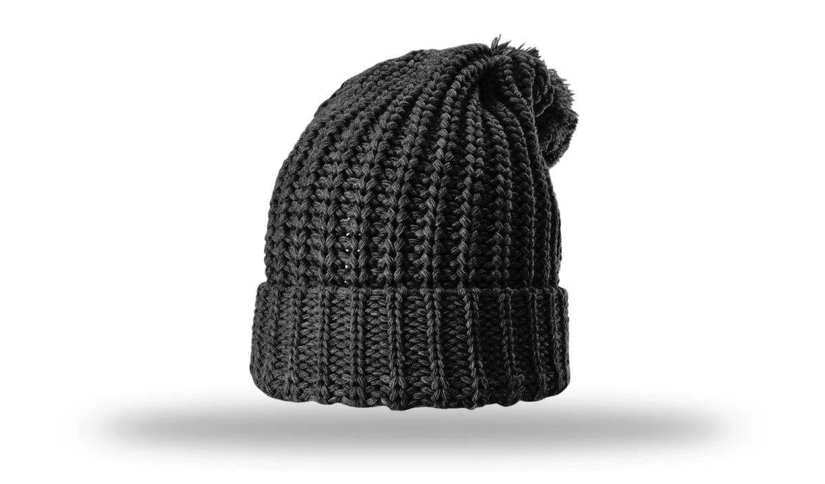 Richardson Chunk Cable Beanie W/ Cuff & Pom 12 Richardson Chunk Cable Beanie W/ Cuff & Pom - Image 12