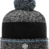 Richardson Heather Beanie W/ Cuff & Pom