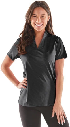 Storm Creek Ladies Optimist - Short Sleeve -Thread Logic Store 1855 BK Front