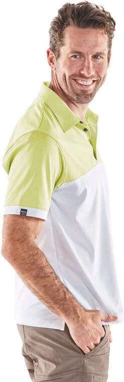 Storm Creek Activator Colorblock Polo -Thread Logic Store 1860 CIT WH Right