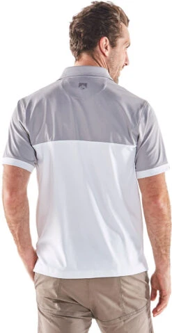 Storm Creek Activator Colorblock Polo -Thread Logic Store 1860 LH WH Back
