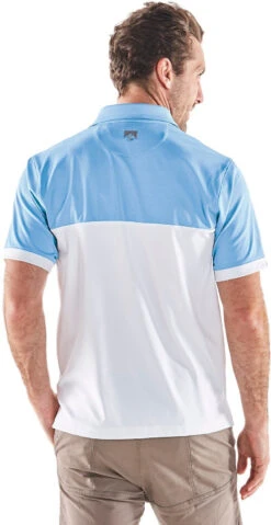 Storm Creek Activator Colorblock Polo -Thread Logic Store 1860 PB Back