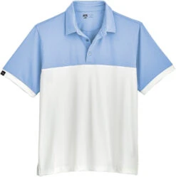 Storm Creek Activator Colorblock Polo -Thread Logic Store 1860 PB WH