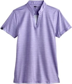 Storm Creek Ladies Unwinder Short Sleeve Bamboo Printed Polo -Thread Logic Store 1885 LVR