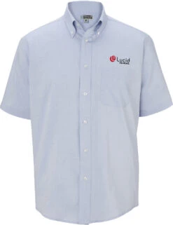 Edwards Pinpoint Oxford Shirt Short Sleeve