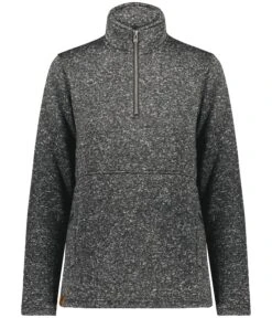 Holloway Ladies Alpine Sweater Fleece 1/4 Zip Pullover -Thread Logic Store 223740 K94 front a61689cf 6399 486d ba20 0fc7522fa7c8