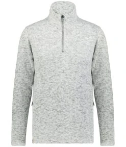 Holloway Ladies Alpine Sweater Fleece 1/4 Zip Pullover -Thread Logic Store 223740 R12 front 1ac57f25 f6ed 4ad8 8e82 05cfea8ac4dc