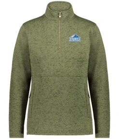 Holloway Ladies Alpine Sweater Fleece 1/4 Zip Pullover