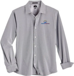 Storm Creek Influencer Windowpane 4-Way Stretch Eco-Woven Shirt