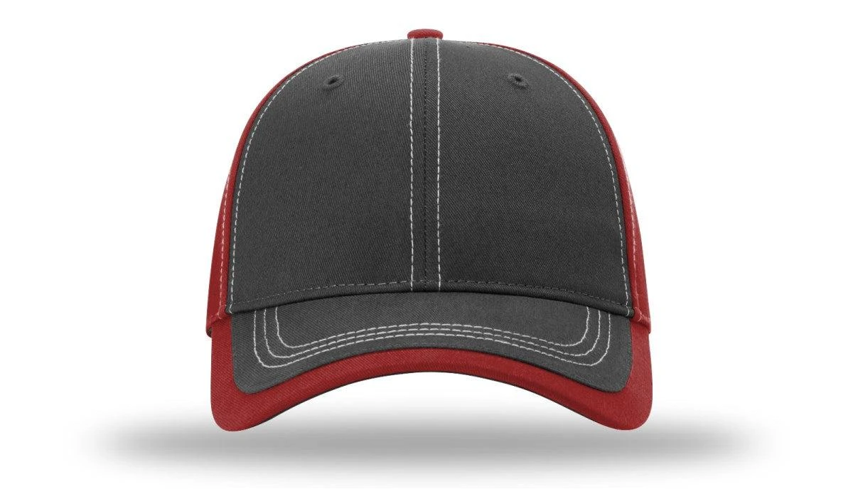 Richardson Charcoal Front W/ Contrast Stitching 8 Richardson Charcoal Front W/ Contrast Stitching - Image 8