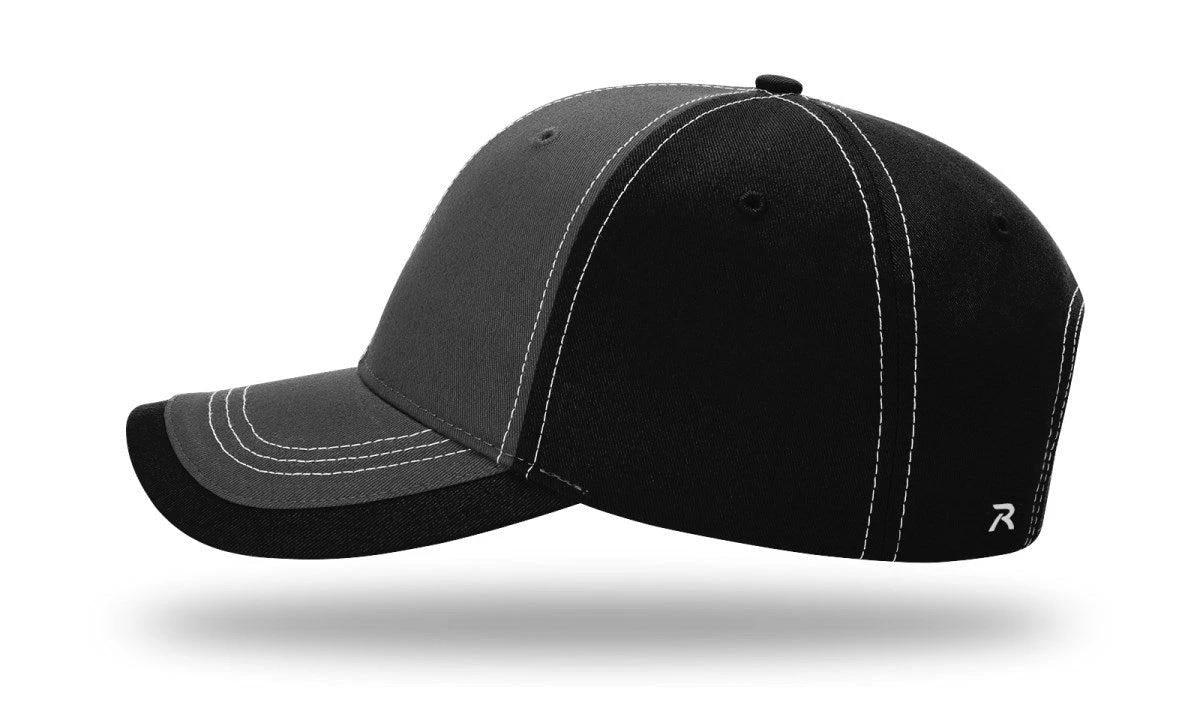 Richardson Charcoal Front W/ Contrast Stitching 6 Richardson Charcoal Front W/ Contrast Stitching - Image 6